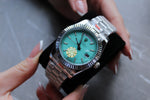 ROLE-X DAY DATE TIFFANY BLUE