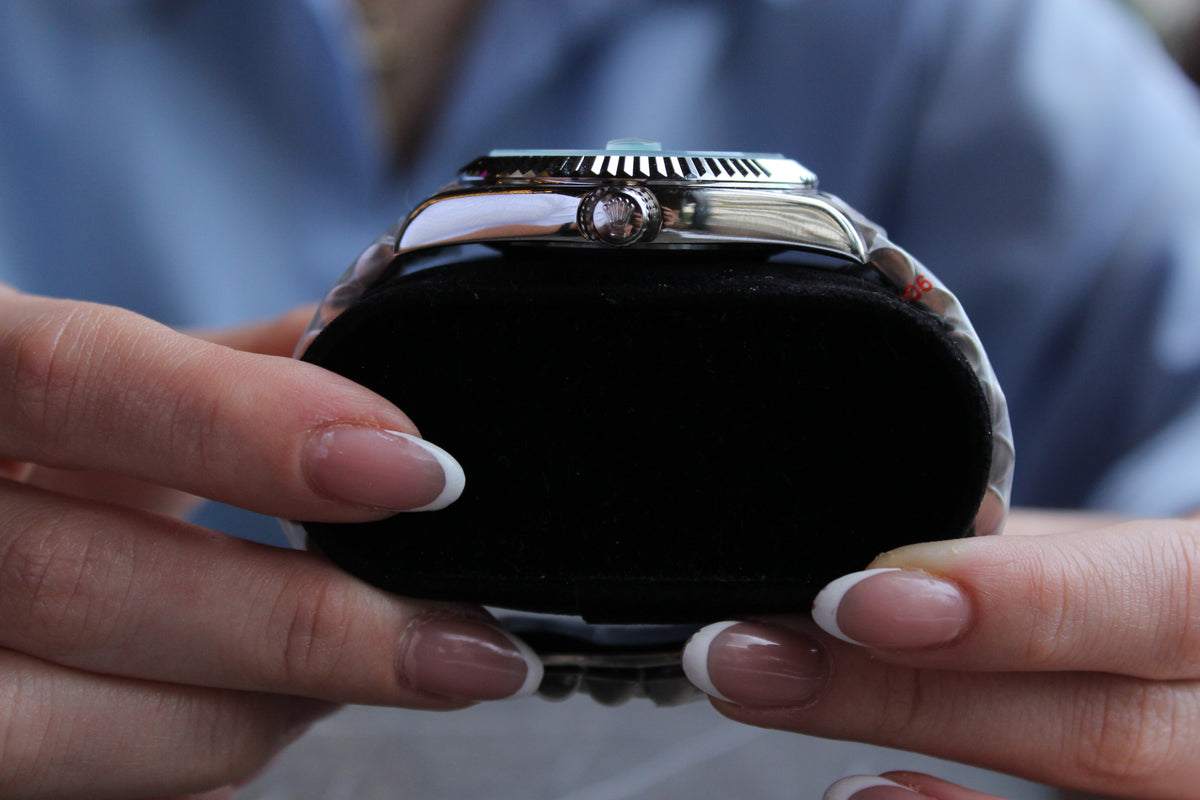 ROLE-X DAY DATE TIFFANY BLUE