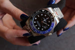 ROLEX GMT MASTER II BATGIRL