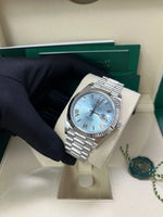 ROLE-X DAY DATE TIFFANY BLUE