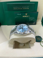 ROLE-X DAY DATE TIFFANY BLUE
