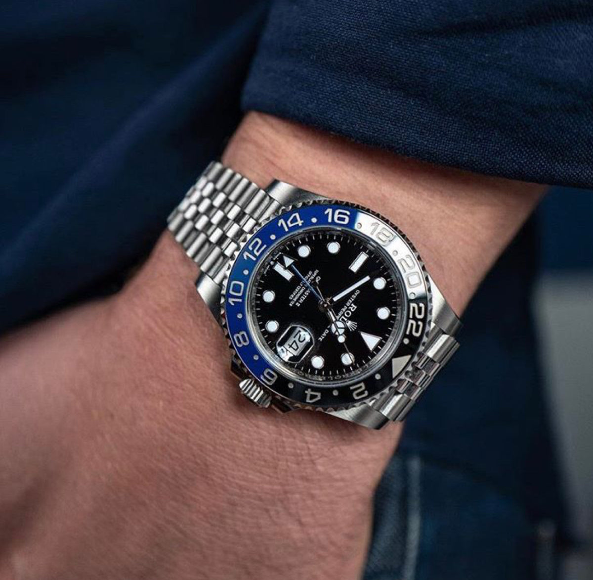 ROLEX GMT MASTER II BATGIRL
